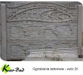 ogrodzenia betonowe